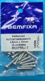 Bemfixa Parafuso Aat Philips Cpn 3,9x25 15un