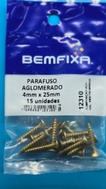 Bemfixa Parafuso Madeira Philips Cch 4,0x25 15un