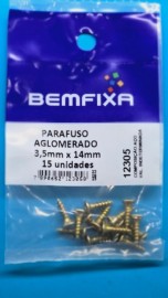 Bemfixa Parafuso Madeira Philips Cch 3,5x14 15un