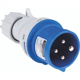 Plug Movel 16a 3p+t 220-250v Azul