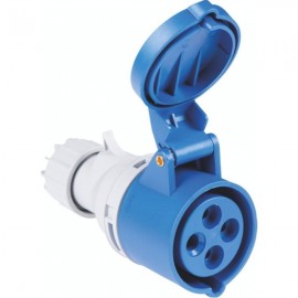 Tomada de Acoplamento 3p+t 16a 220-250v Azul